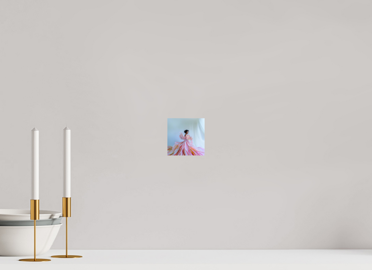 4 x 4″, Fine Art Print - Hahnemuhle Photo Rag Cynthia (sample)