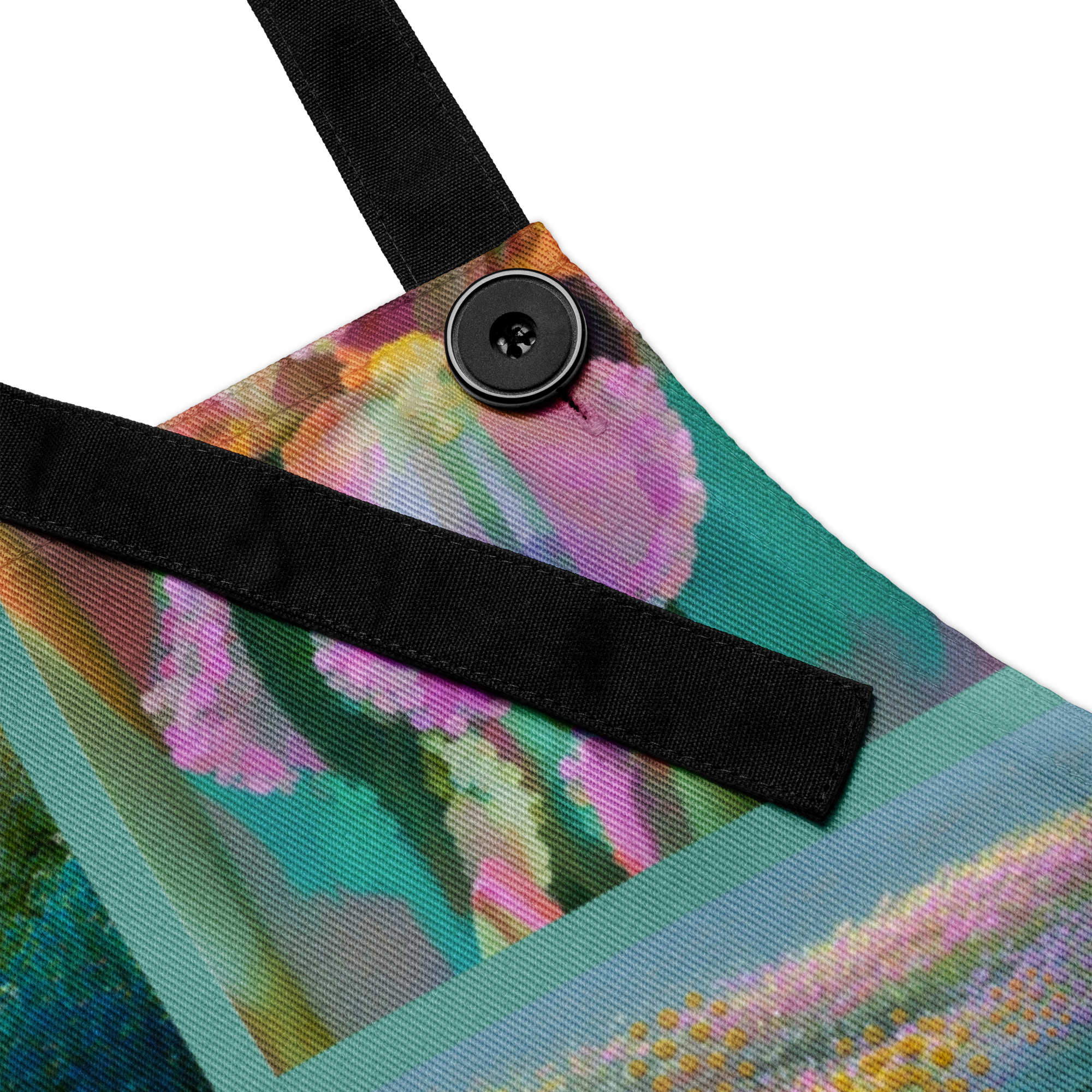 Canvas of Joy — Collage Apron