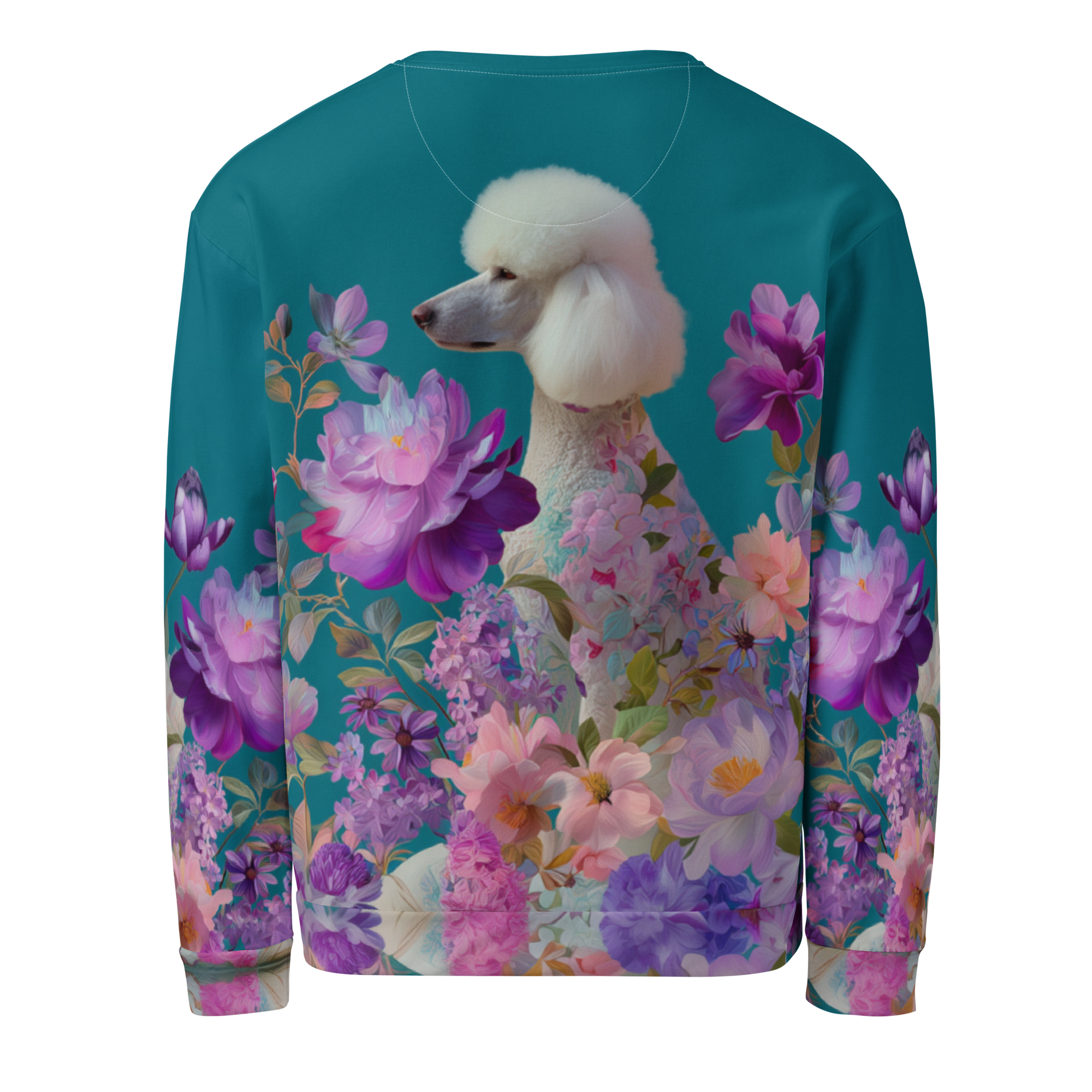 Poodles &amp; Petals — All-Over Sweatshirt