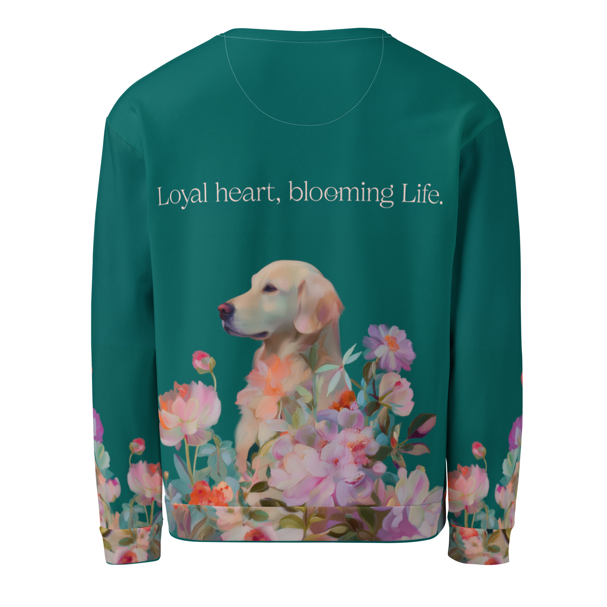 Garden Guardian — Golden Retriever Sweatshirt
