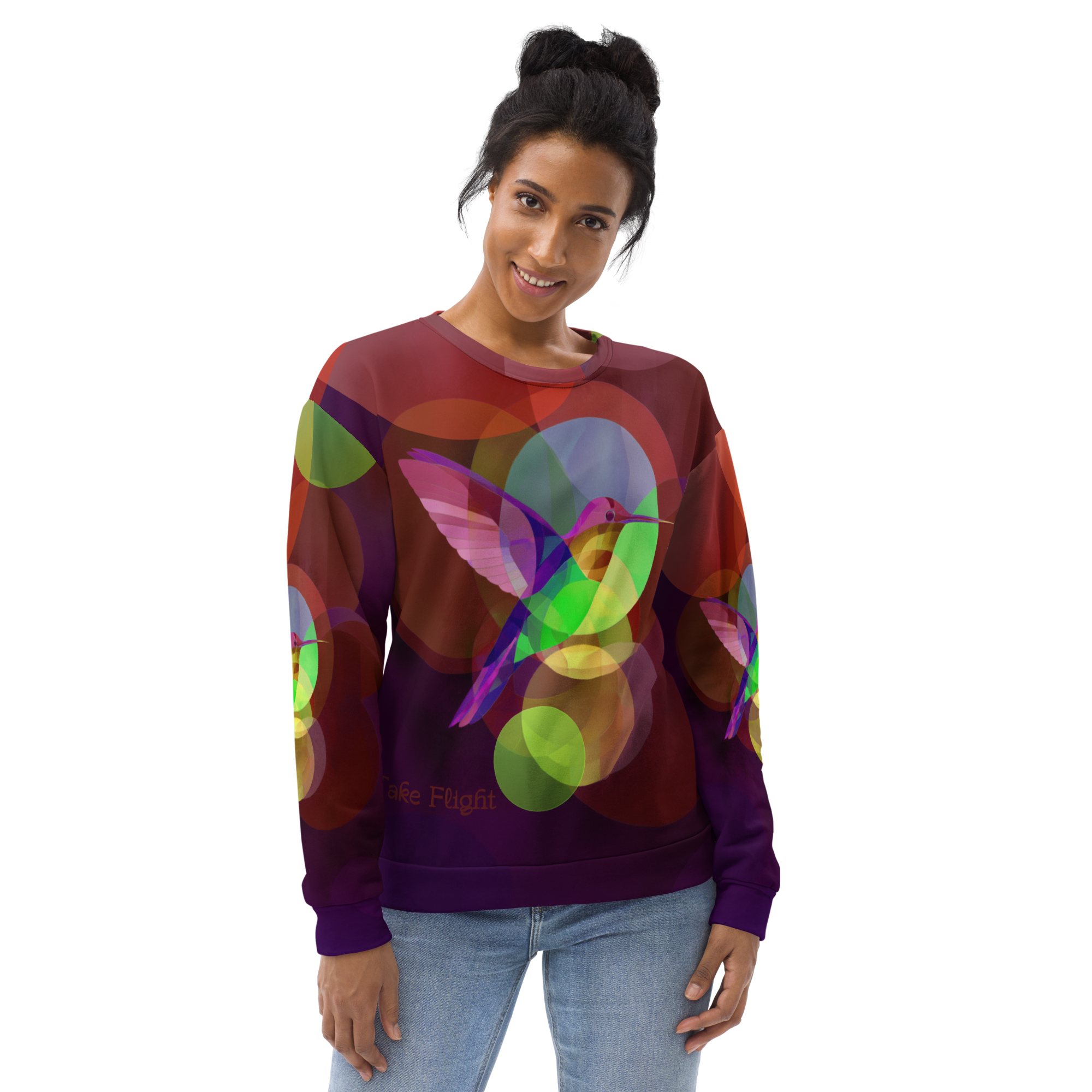 Take Flight Maroon Sweatshirt