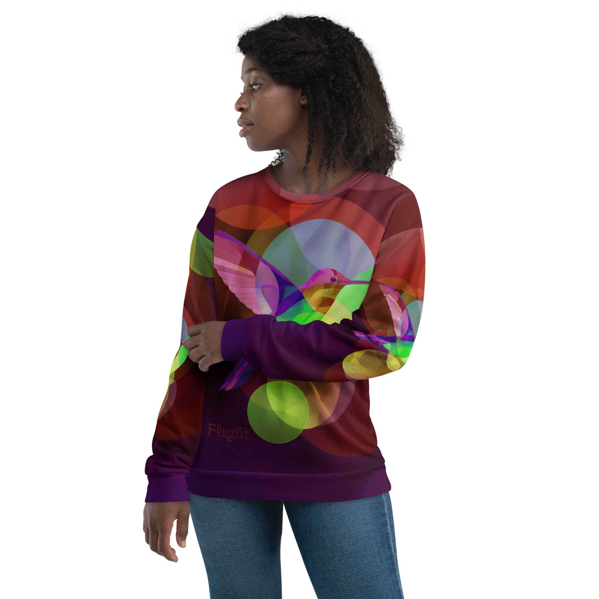 Take Flight Maroon Sweatshirt