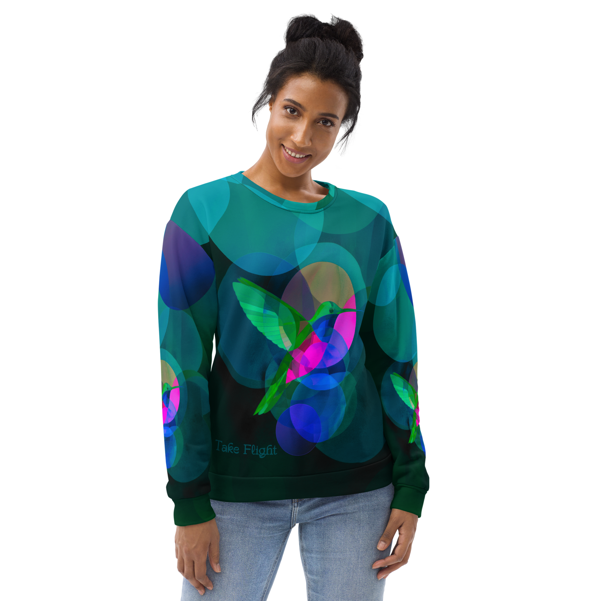 Take Flight Green Sweatshirt