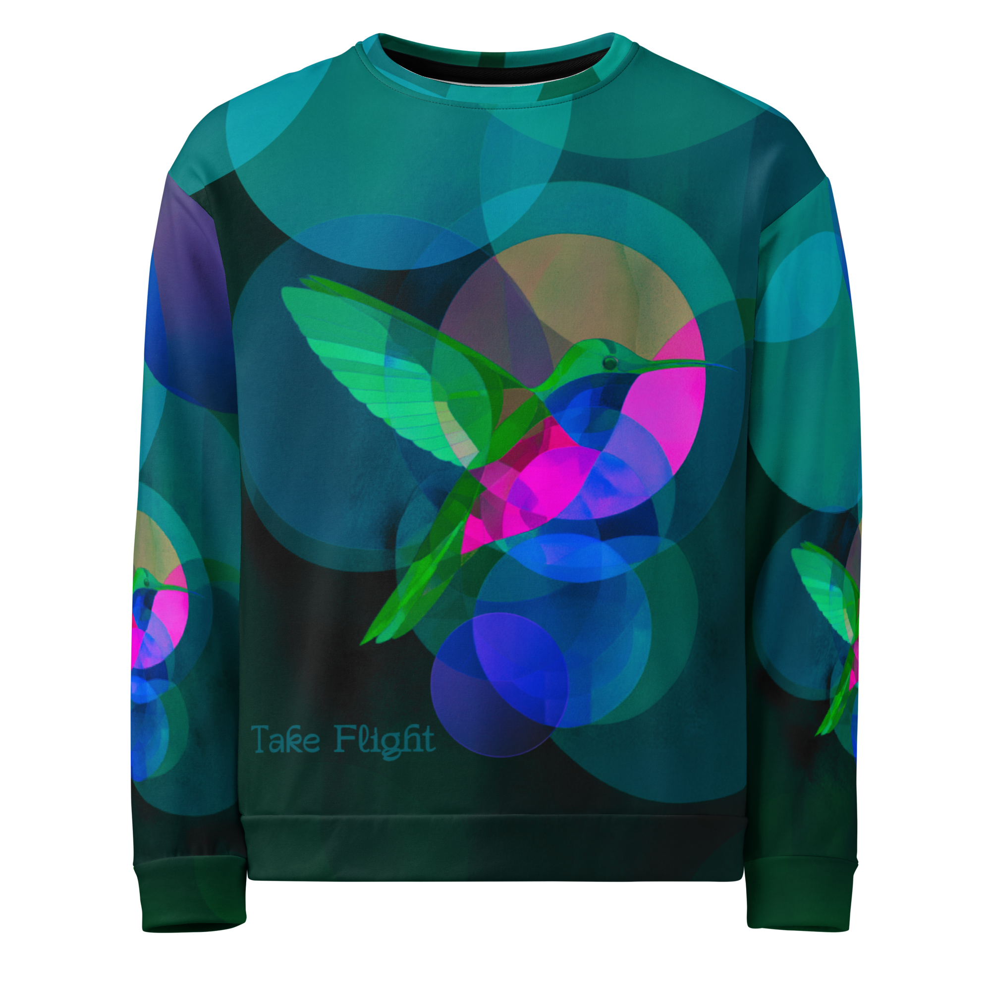 Take Flight Green Sweatshirt