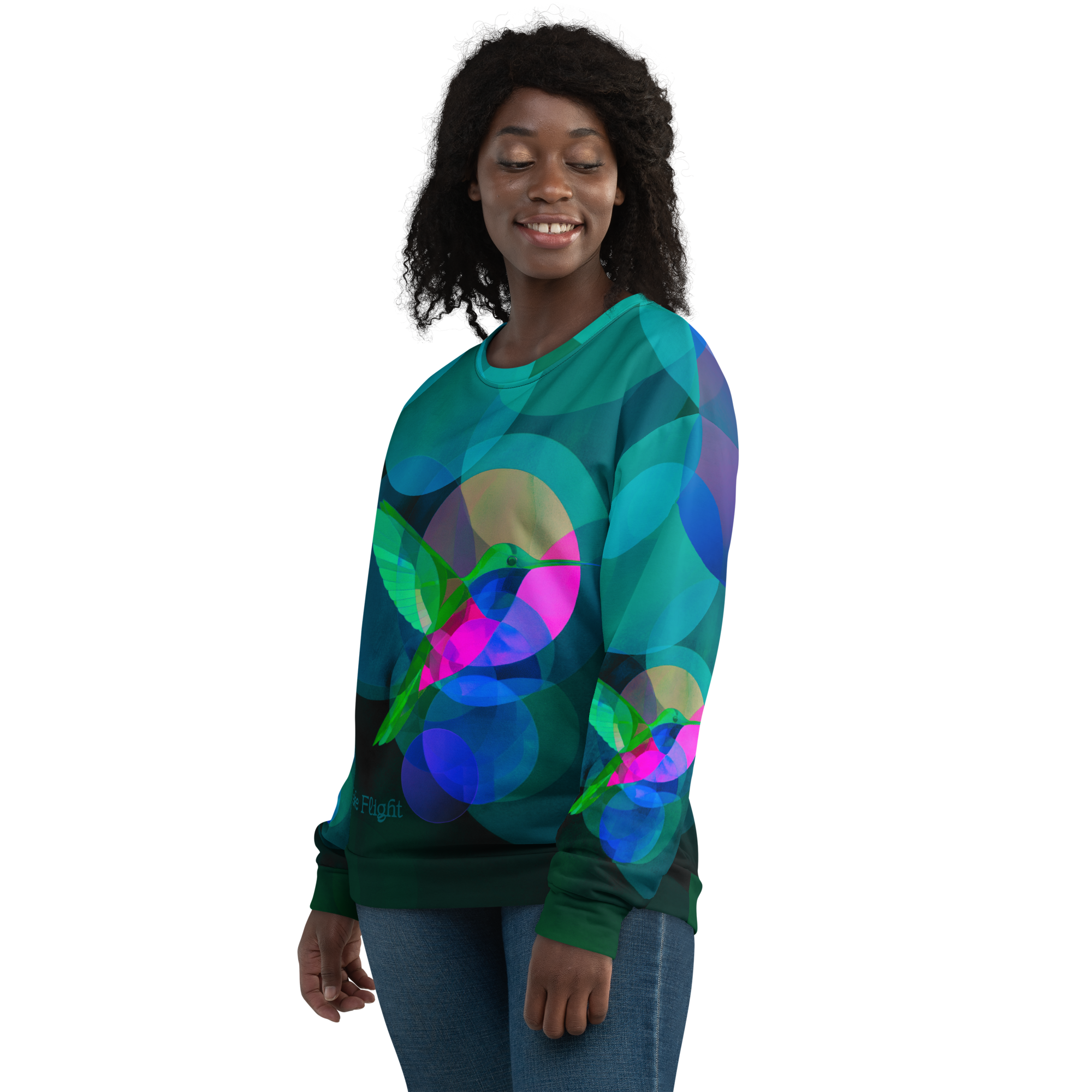 Take Flight Green Sweatshirt