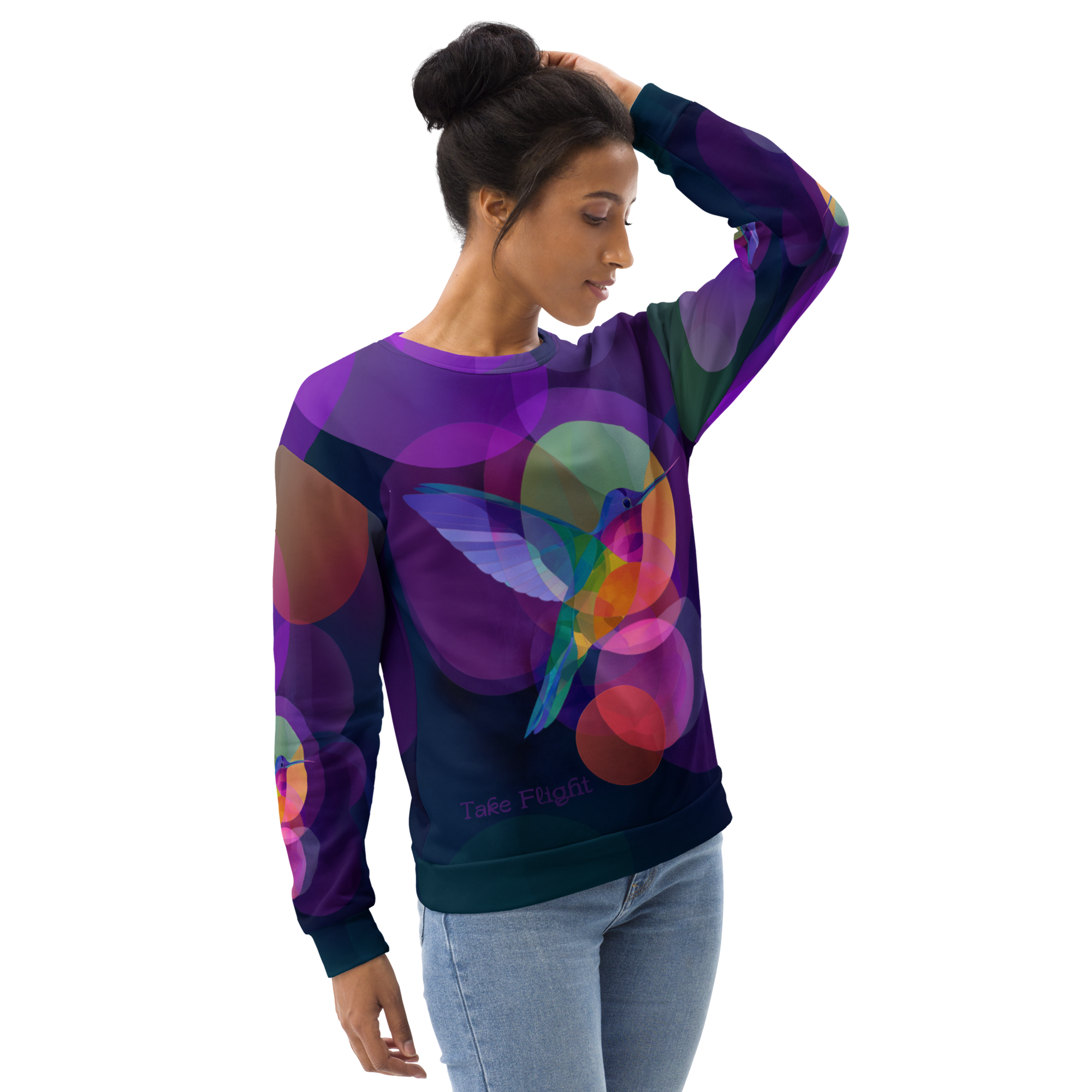 Take Flight Purple Sweatshirt