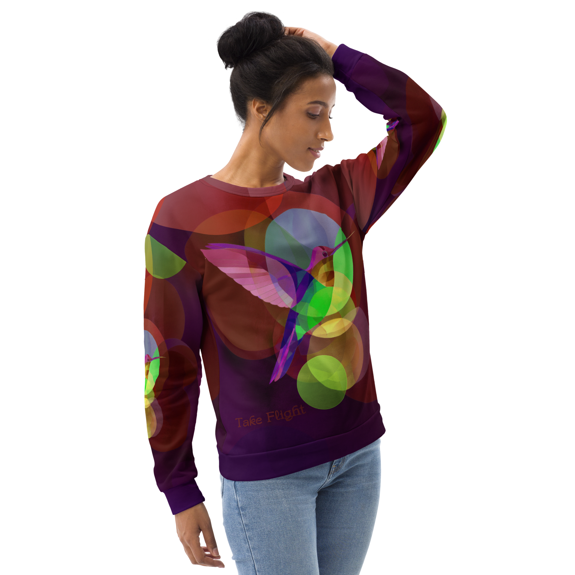 Take Flight Maroon Sweatshirt