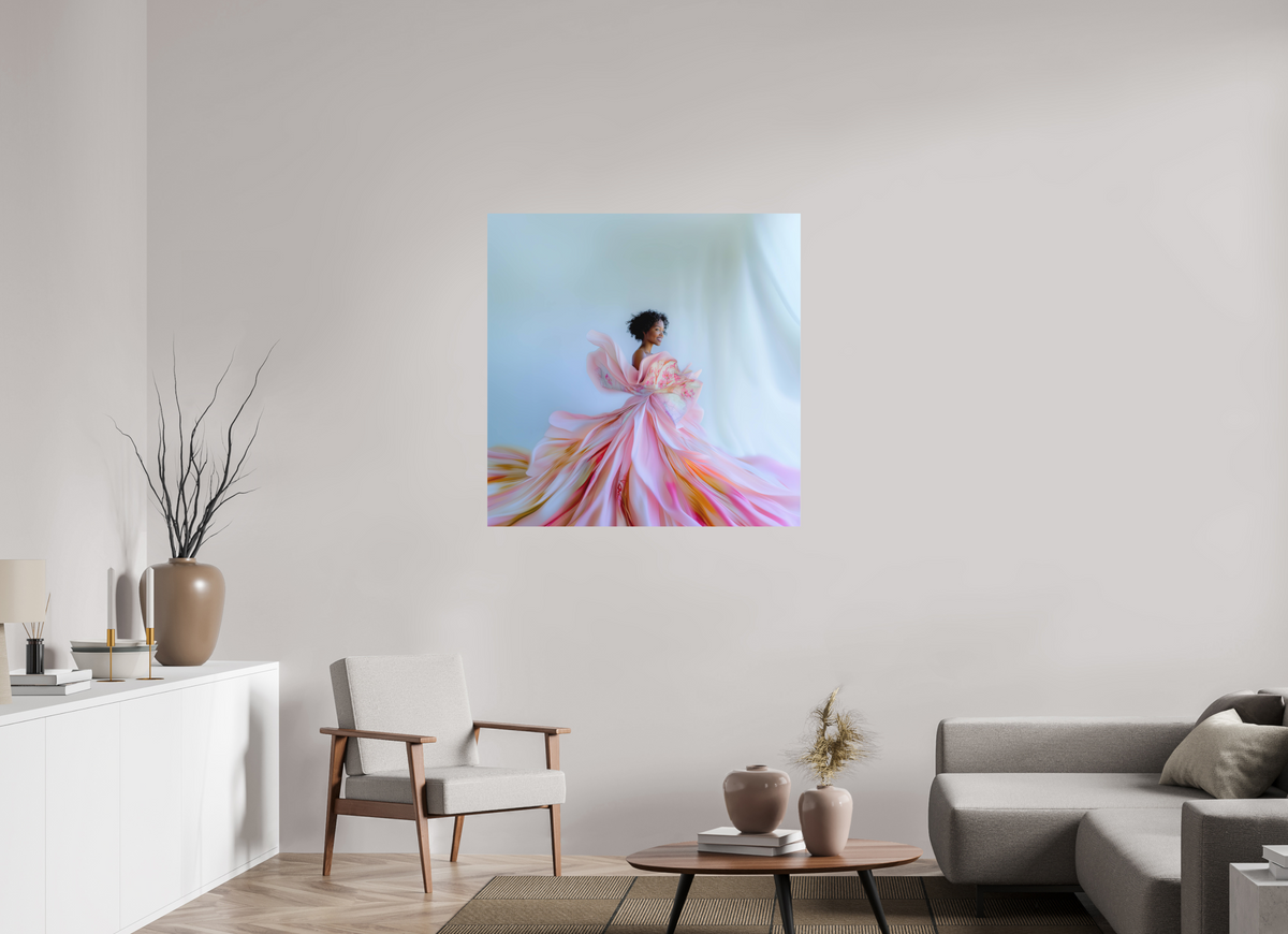 40 x 40″, Fine Art Print - Hahnemuhle Photo Rag Cynthia (sample)